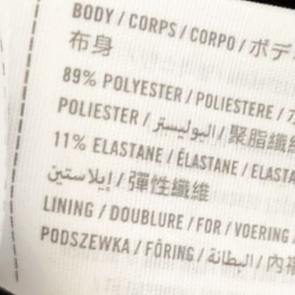 NEW Women's Navy Blue Abercrombie & Fitch Sexy Intimate Slip Dress 2XLT - Picture 8 of 8